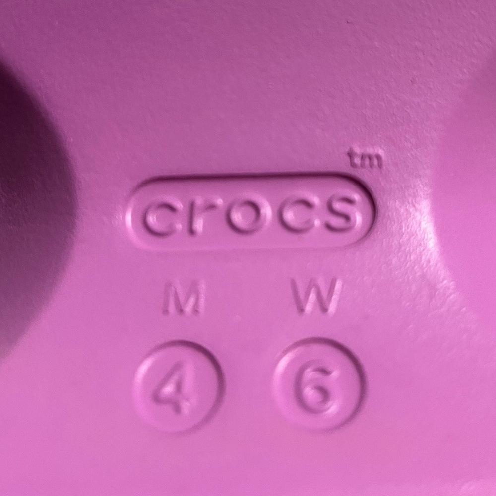 Crocs‎ Womens Stomp Platform Chunky Clog Slip On Shoes Bubble Purple Crush Punk - Picture 9 of 9